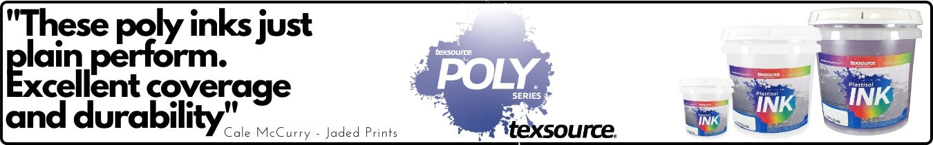 Texsource Polyester Inks | Screen Printing Ink