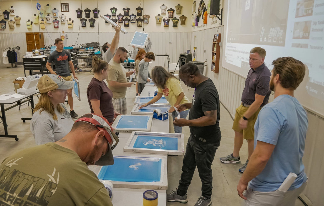 NC Class 5 - 3-Day Professional Screen Printing Class - July 25-27, 2024