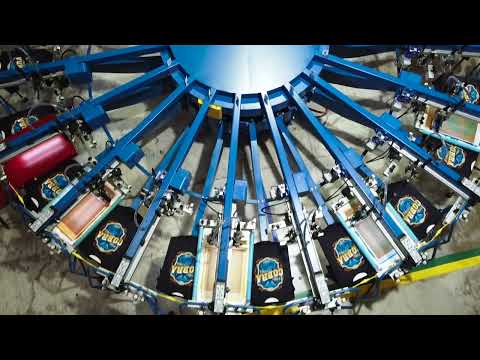 M&R Cobra TSE Automatic Press Video | Texsource