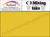 Rutland C3 Mixing Ink - Non-Migrating Yellow | Screen Printing Ink
