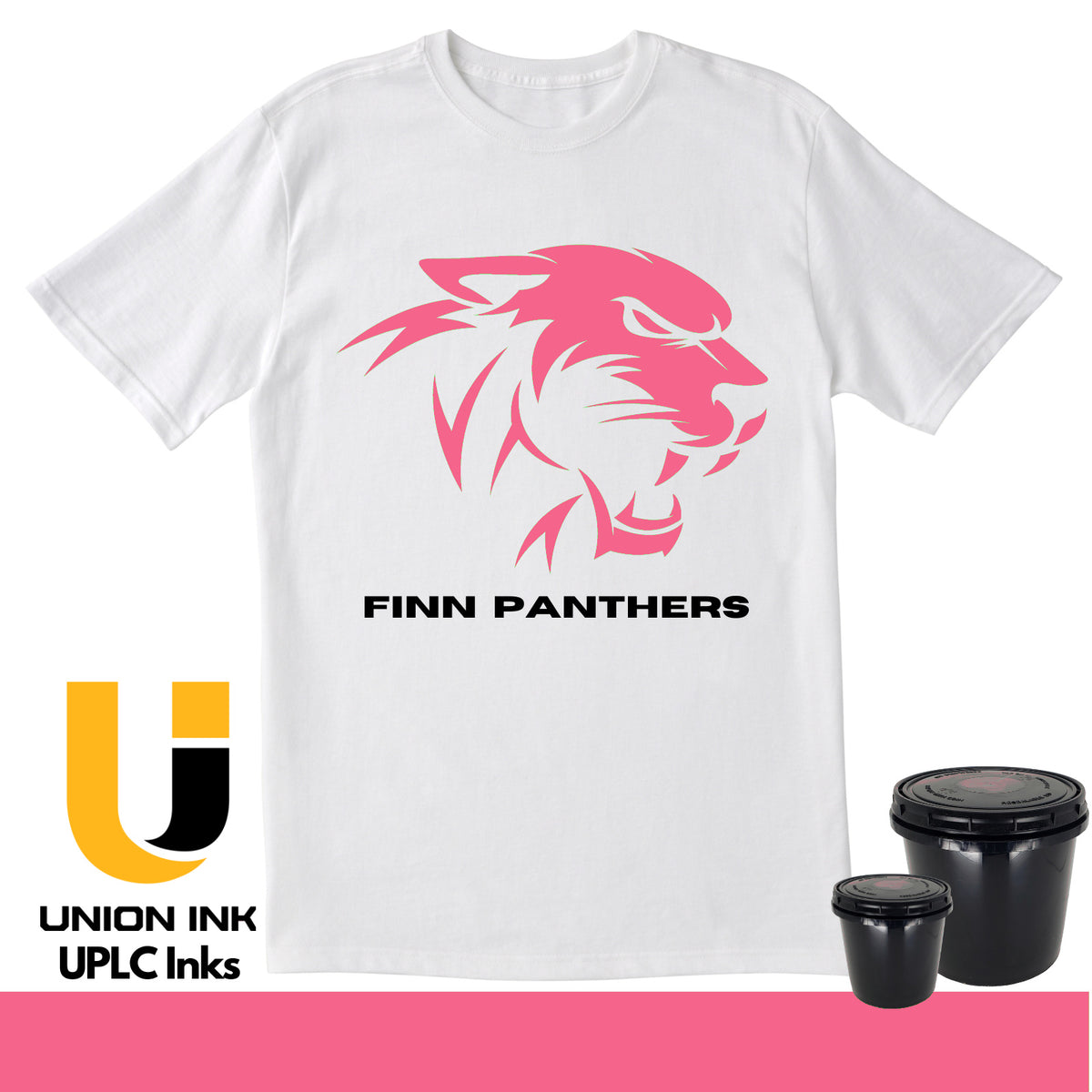 Union UPLC Low Cure Ink - LB Pink | Screen Printing Ink — Texsource ...