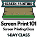 GA Class 04 - Introduction to Screen Printing Class - April 21, 2022