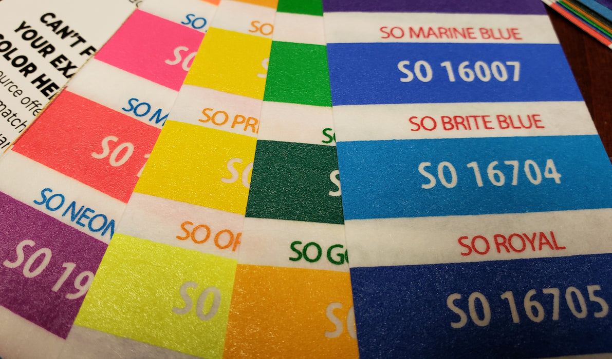 Texsource Printed Ink Color Chart | Plastisol Ink Color Chart ...