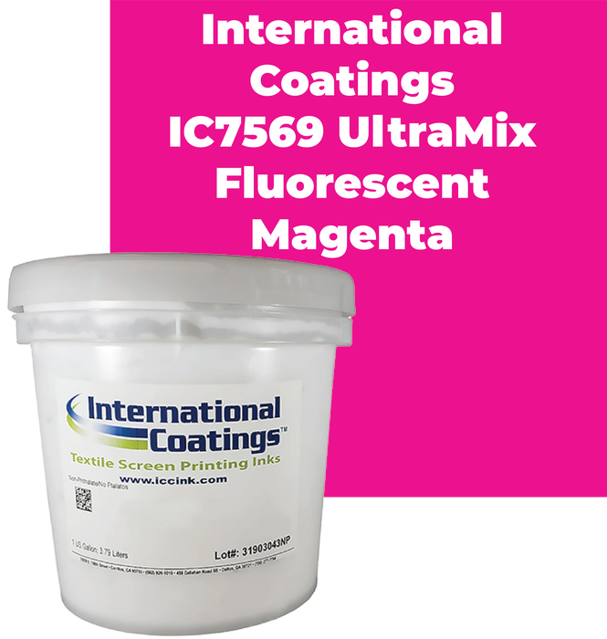 Clearance International Coatings IC 7569 Fluorescent Magenta UltraMix Color Concentrate