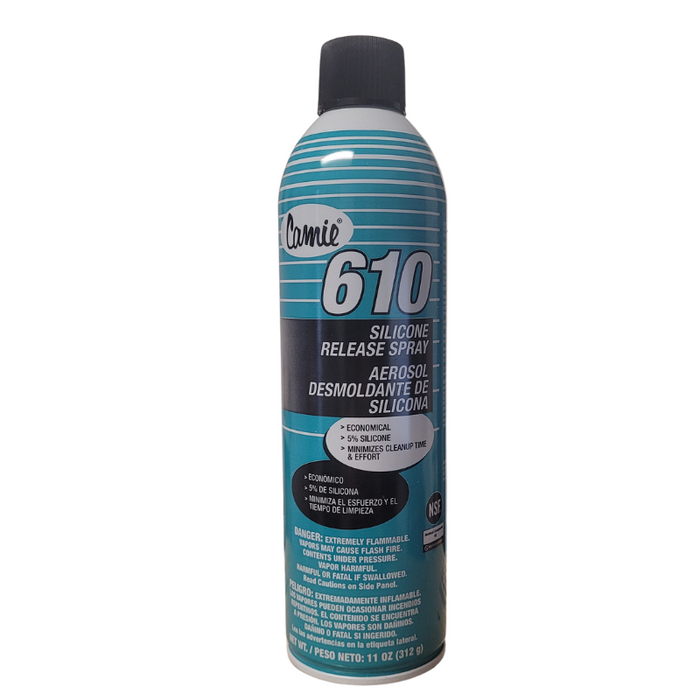 Camie 610 Sprayable Silicon Lubricant - Cases of 12