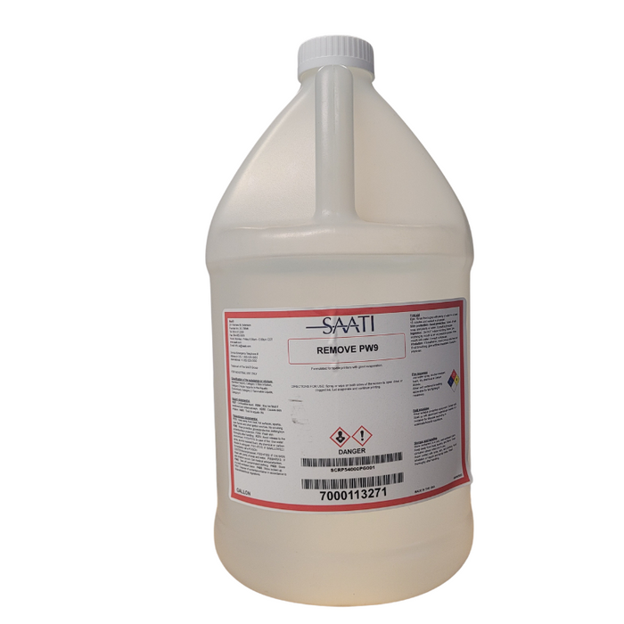 CLEARANCE - Saati Remove PW9 Press Wash For Plastisol