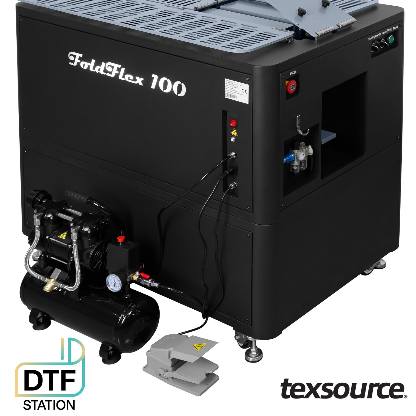 DTF Station - FoldFlex 100 - Shirt Folding Machine | Texsource