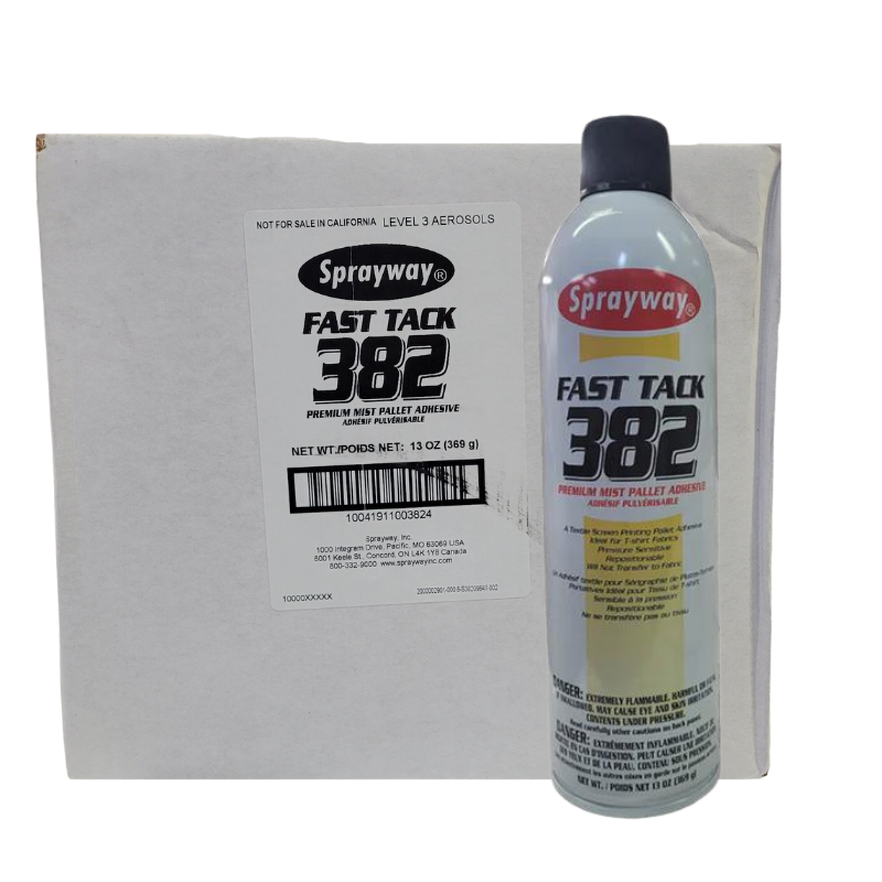 Sprayway 382 Fast Tack Adhesive for Screen Printing Texsource