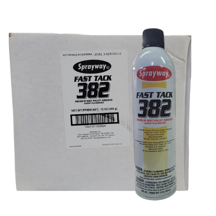 CLEARANCE Sprayway 382 Fast Tack Adhesive - CASES