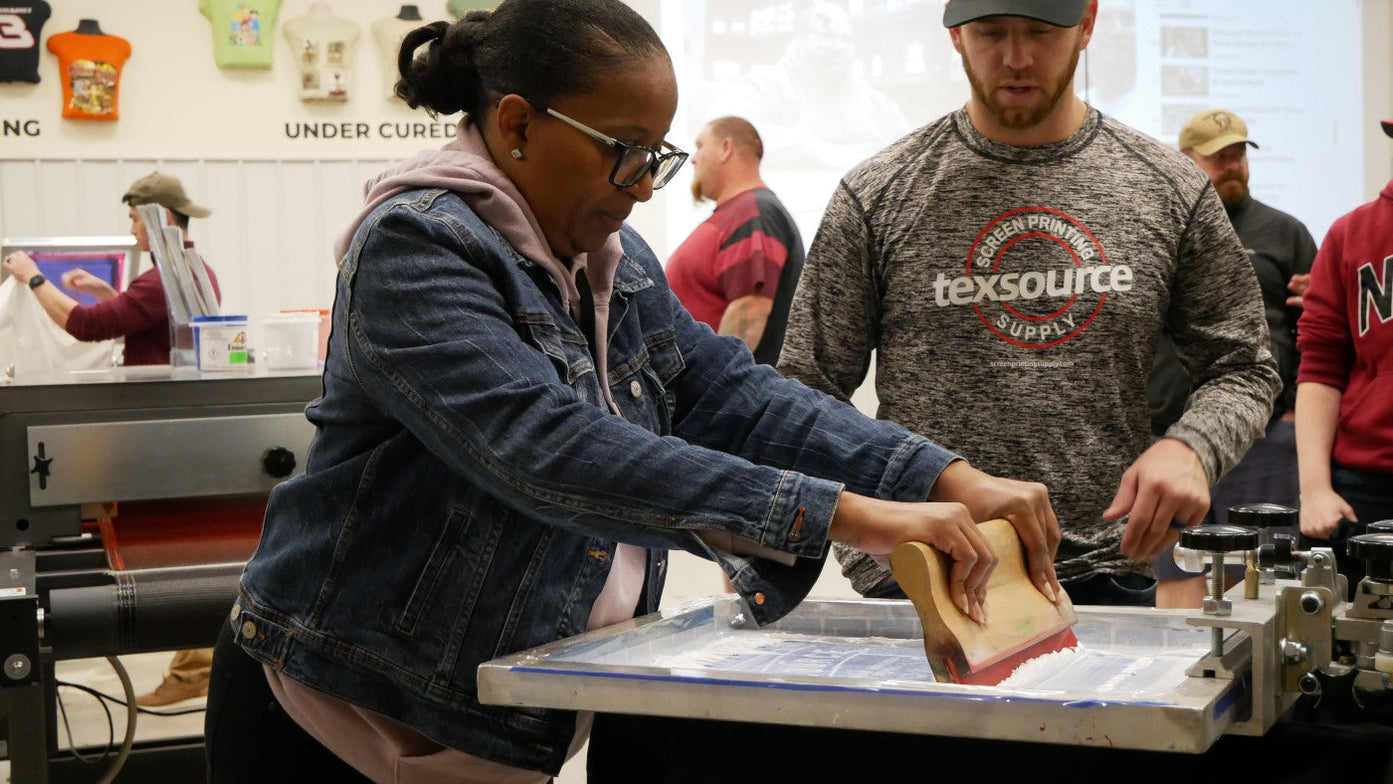 Screen Printing Class 3Day Professional Screen Printing Class Jan