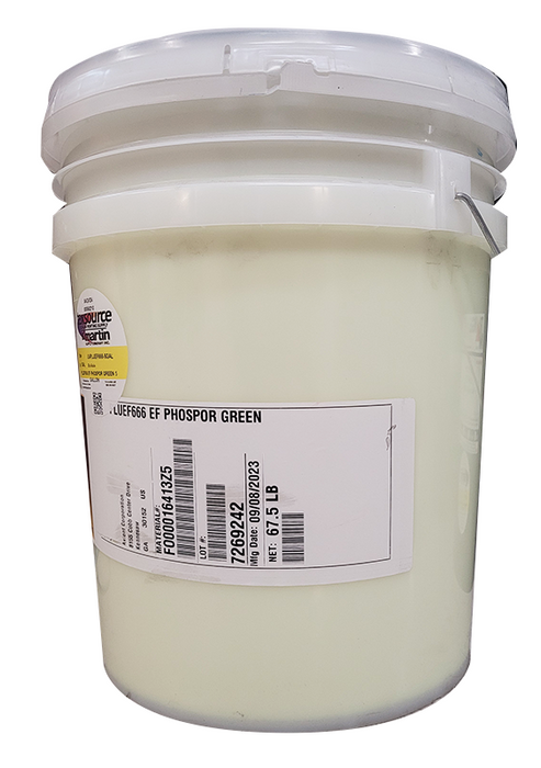 Clearance - Union EF Phosphorescent Green Glow-in-the-Dark Ink - Gallon, 5-Gallon