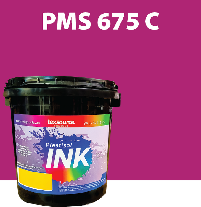 Clearance Ink - PMS 675 C - 3 Quarts