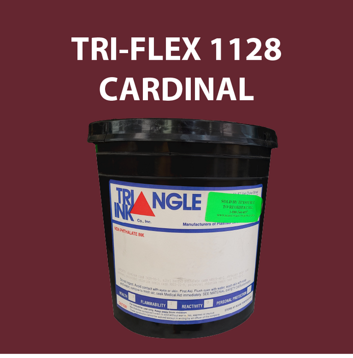 Clearance - Triangle Tri-Flex 1128 CARDINAL Multi-Purpose Plastisol Ink