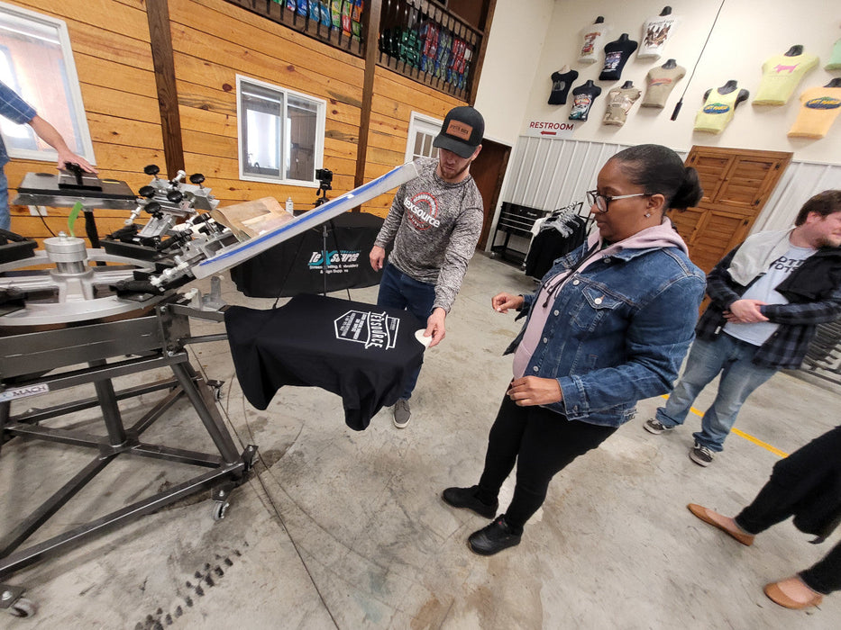NC Class 4 - 3-Day Professional Screen Printing Class - May 22-24, 2024