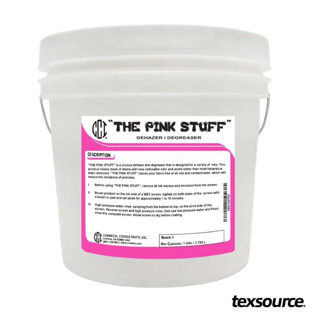 The Pink Stuff Dehazer & Degreaser  Texsource — Texsource Screen Printing  Supply