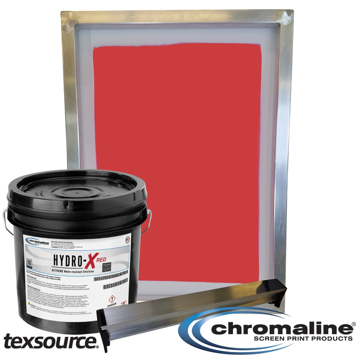Chromaline Hydro-X RED Photopolymer Emulsion | Texsource