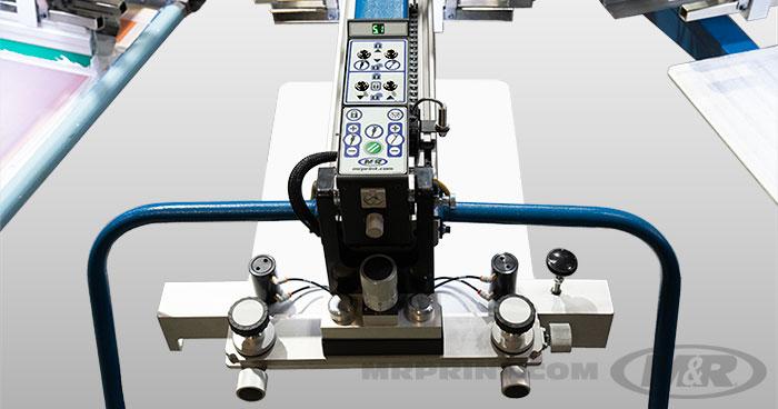 M&R Cobra TSE Automatic Press - 16 Color / 18 Station Detail | Texsource