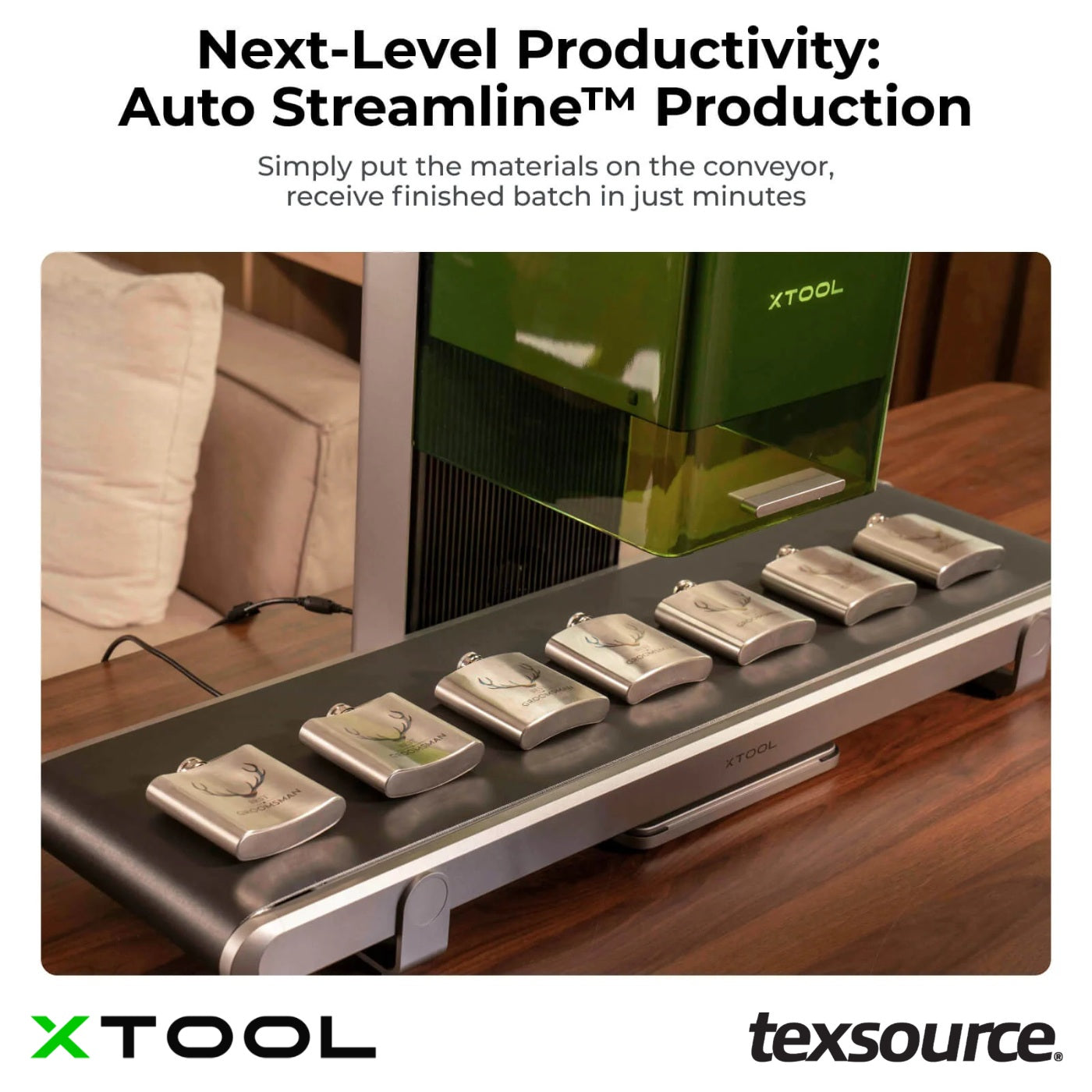 xTool - Auto Streamline™ Conveyor for F2 Ultra UV/F2 Ultra/F1 Ultra