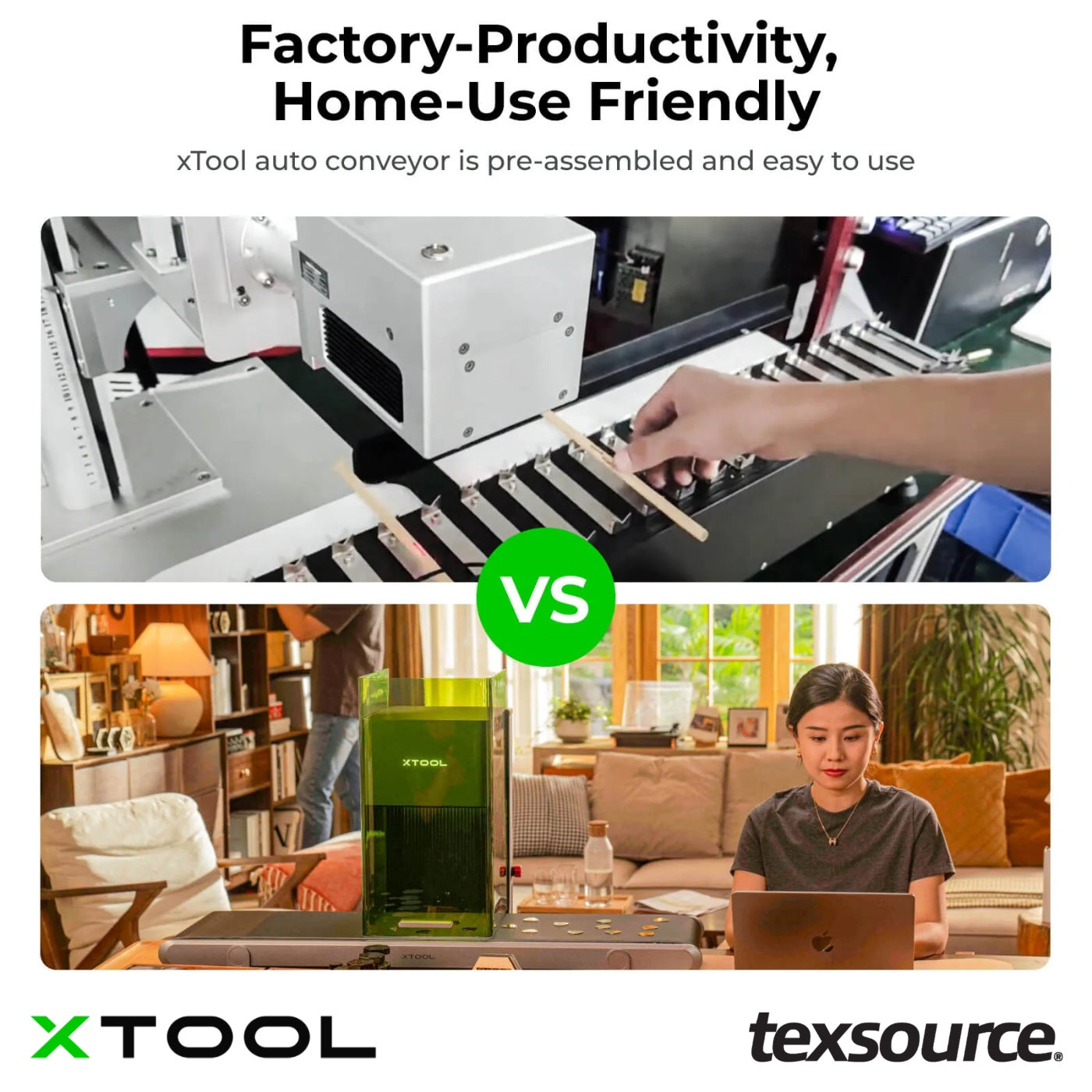 xTool - Auto Streamline™ Conveyor for F2 Ultra UV/F2 Ultra/F1 Ultra