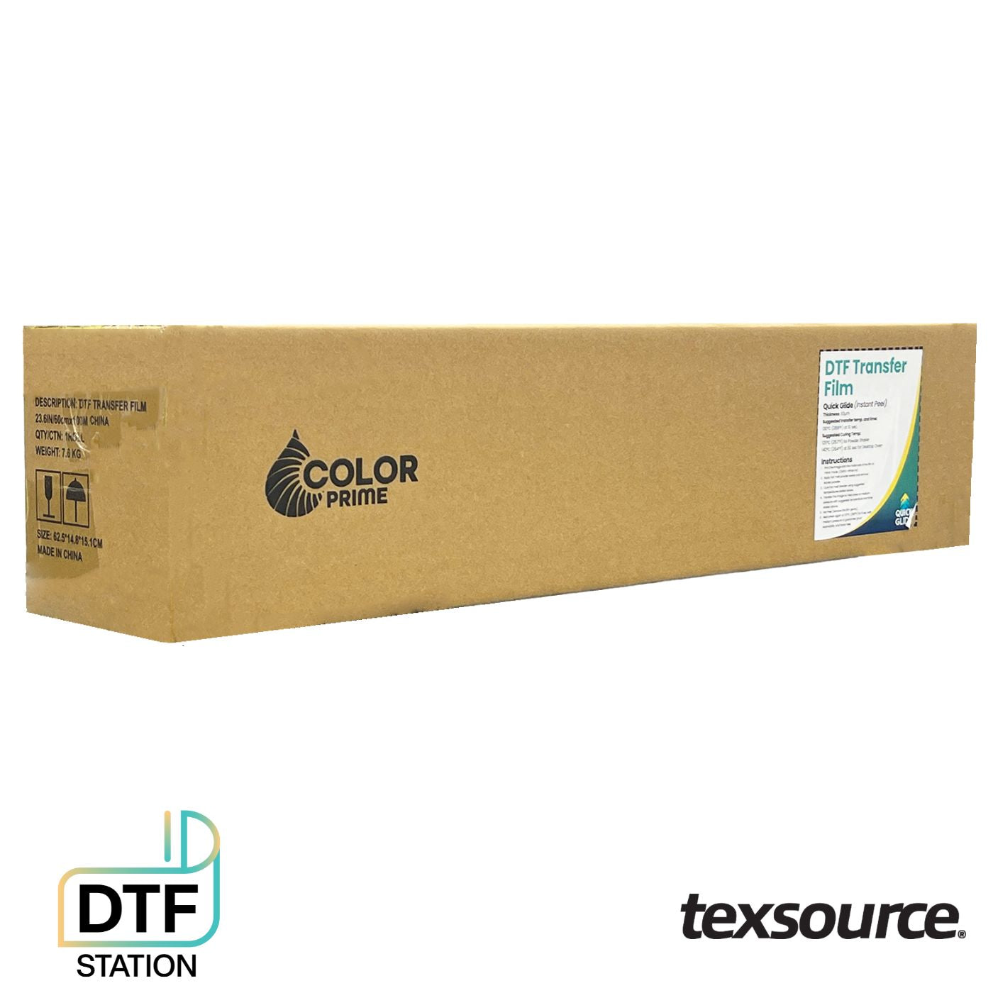 DTF Station - Color Prime Quick Glide DTF Film Roll - 23.62