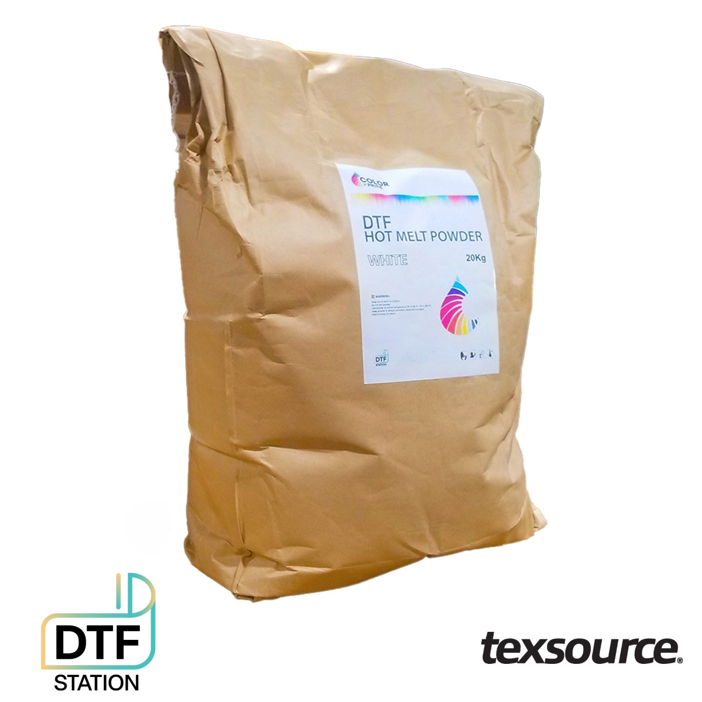 DTF Station Transfer Powder - White | 20kg
