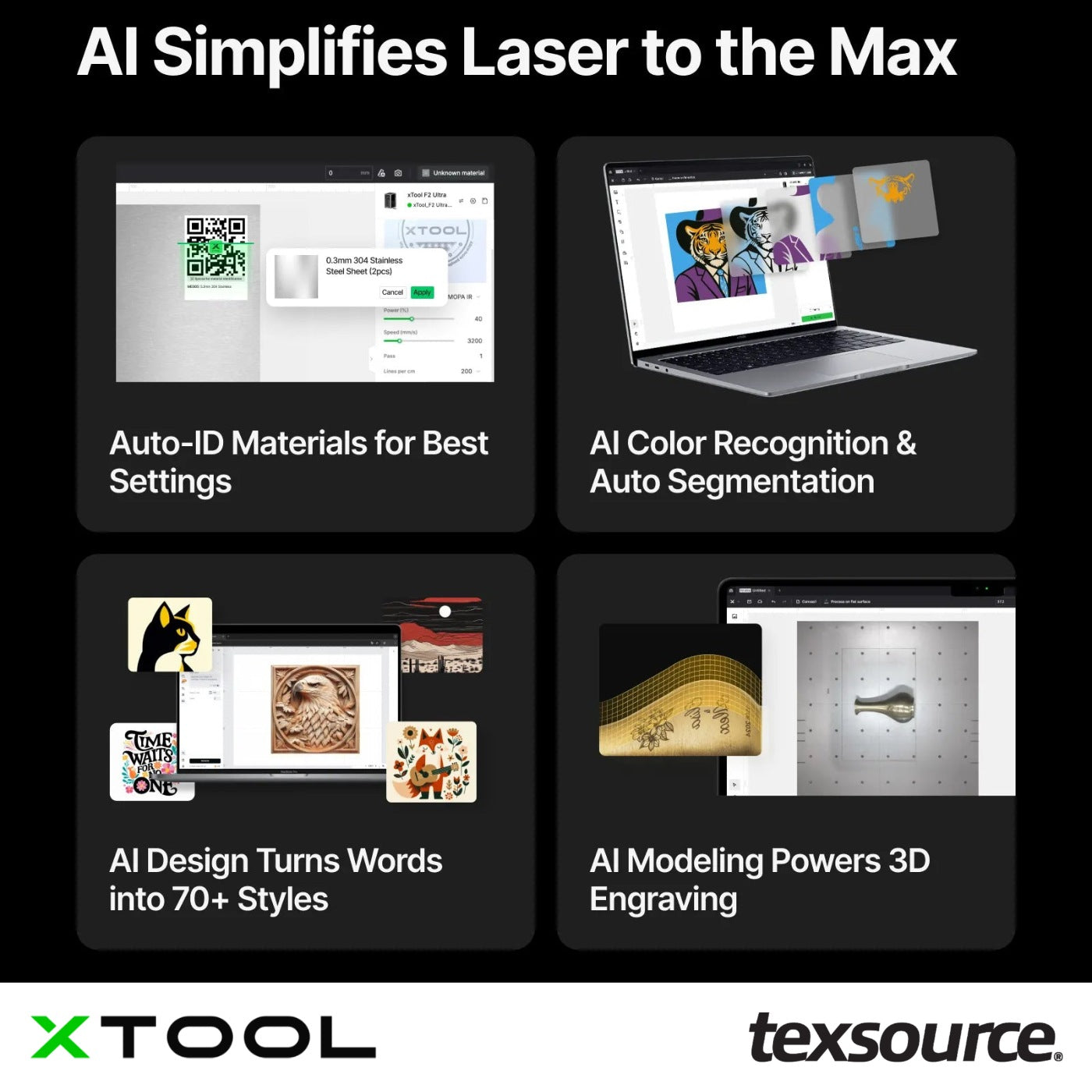 xTool - F2 Ultra Laser Engraver | Texsource