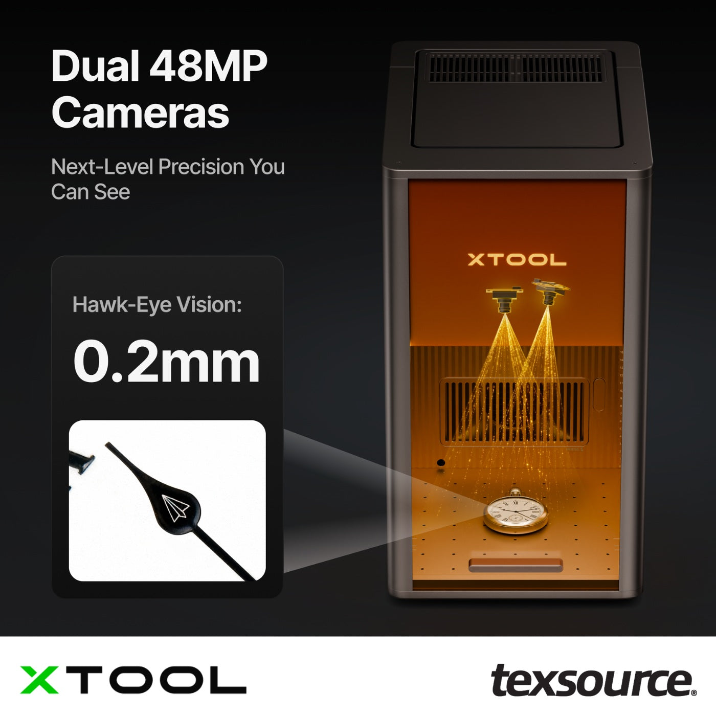 xTool F2 Ultra UV - 5W UV Laser Engraver Demo | Texsource