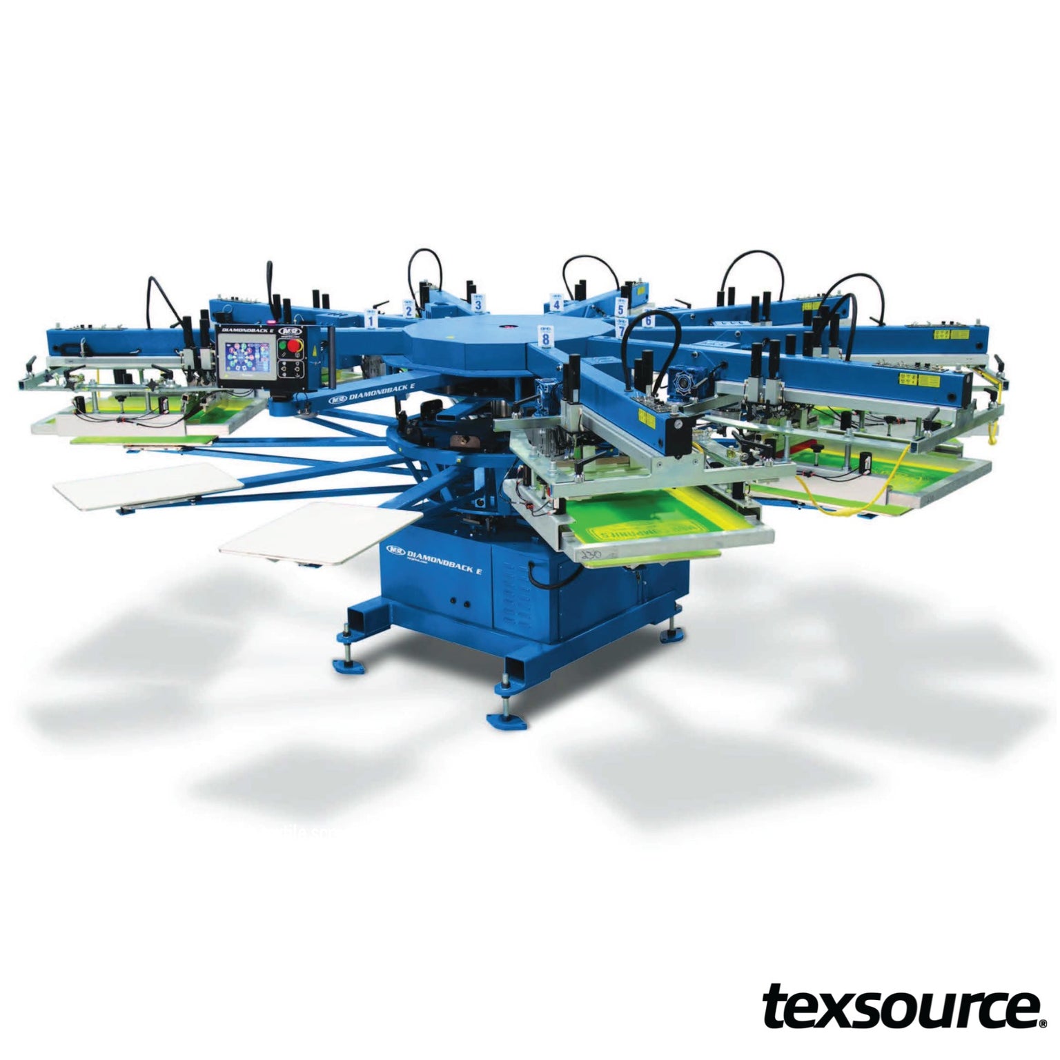 Automatic Screen Printing Presses | Screen Printing Press | Texsource ...