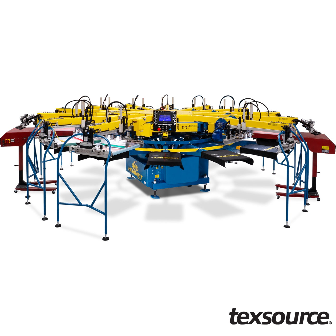 M&R Hornet STINGER SERIES Automatic Press - 12 Station / 10 Color ...