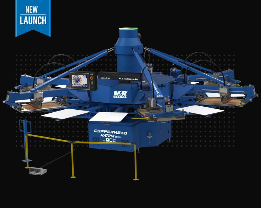 M&R Global Copperhead MATRIX Di 4 Automatic Press