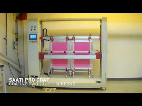 Saati ProCoat 2536 Auto Emulsion Coater | Video