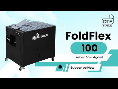 DTF Station - FoldFlex 100 - Shirt Folding Machine | Texsource