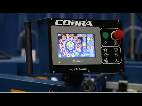 M&R Cobra "E" Automatic Press - 10 Color / 12 Station