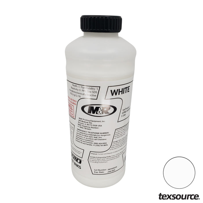 M&R Quatro DTF Ink - White - 1L Refill | Texsource DTF Inks