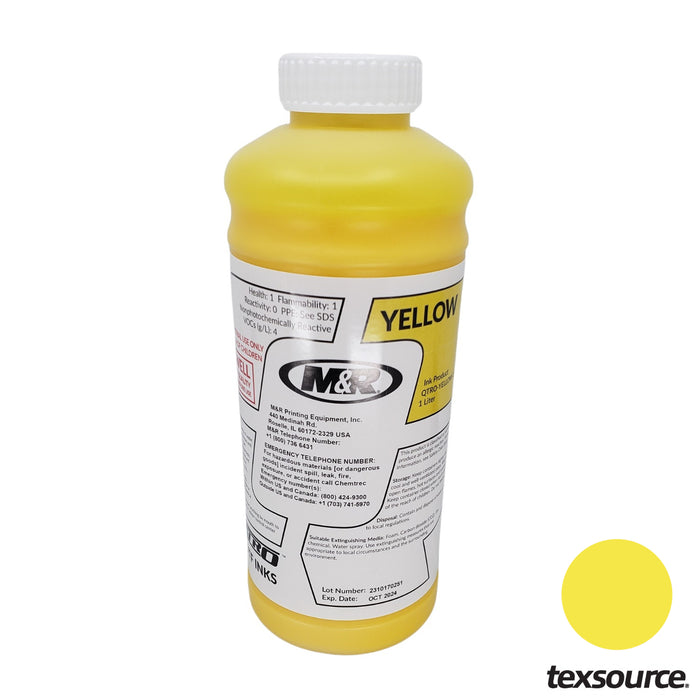 M&R Quatro DTF Ink - Yellow - 1L Refill | Texsource DTF Inks