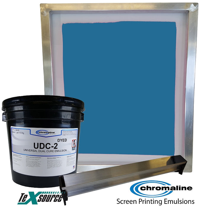 Water-Resistant Emulsions for Screen Printing, Chromaline