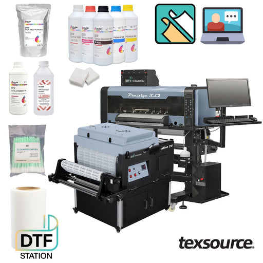 DTF Station - Prestige XL2 - Miro 24 DTF Printer BUNDLE