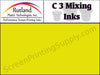 Rutland C3 Mixing Ink - Fluorescent Yellow | Screen Printing Ink