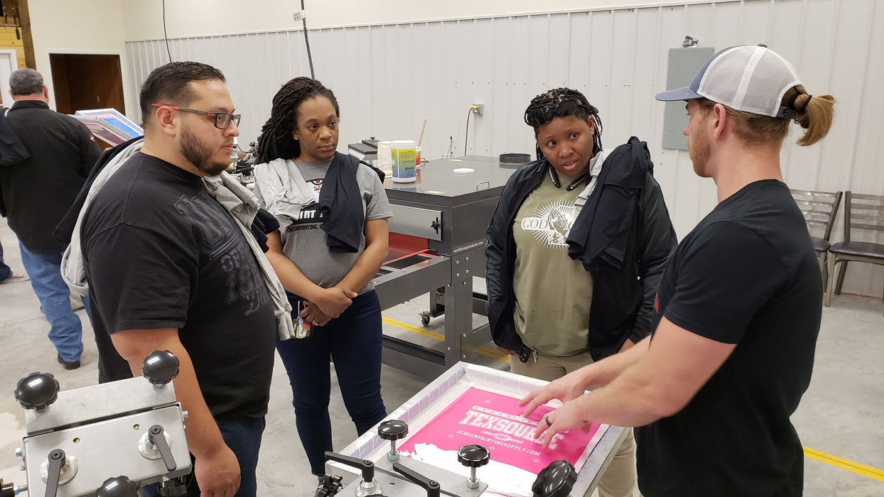 Screen Printing 101 & Beyond Class