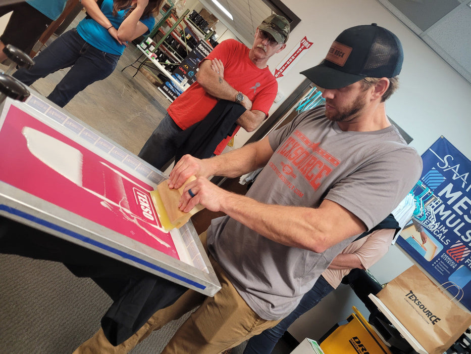 NC Class 09 - 3-Day Professional Screen Printing Class - Oct. 4-6