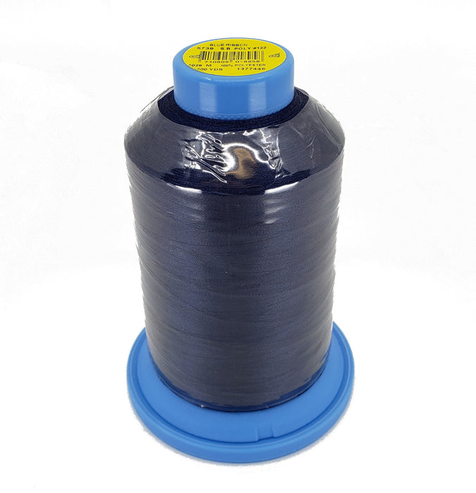 Polyester Embroidery Thread - Blue Ribbon