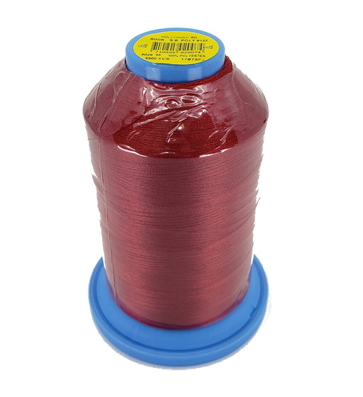 Polyester Embroidery Thread - Hollyhock Red