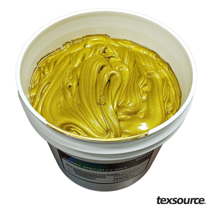 Avient Ui Ink Avient Infinite FX Ink - Ultra Gold Shimmer | Texsource — Texsource ...