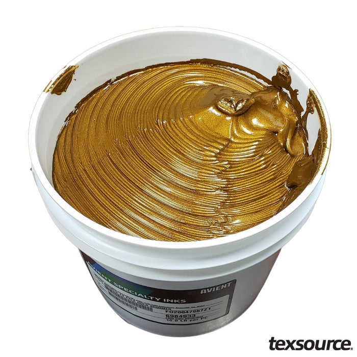 Avient Ui Ink Avient Infinite FX Ink - Pale Gold Shimmer | Texsource — Texsource ...