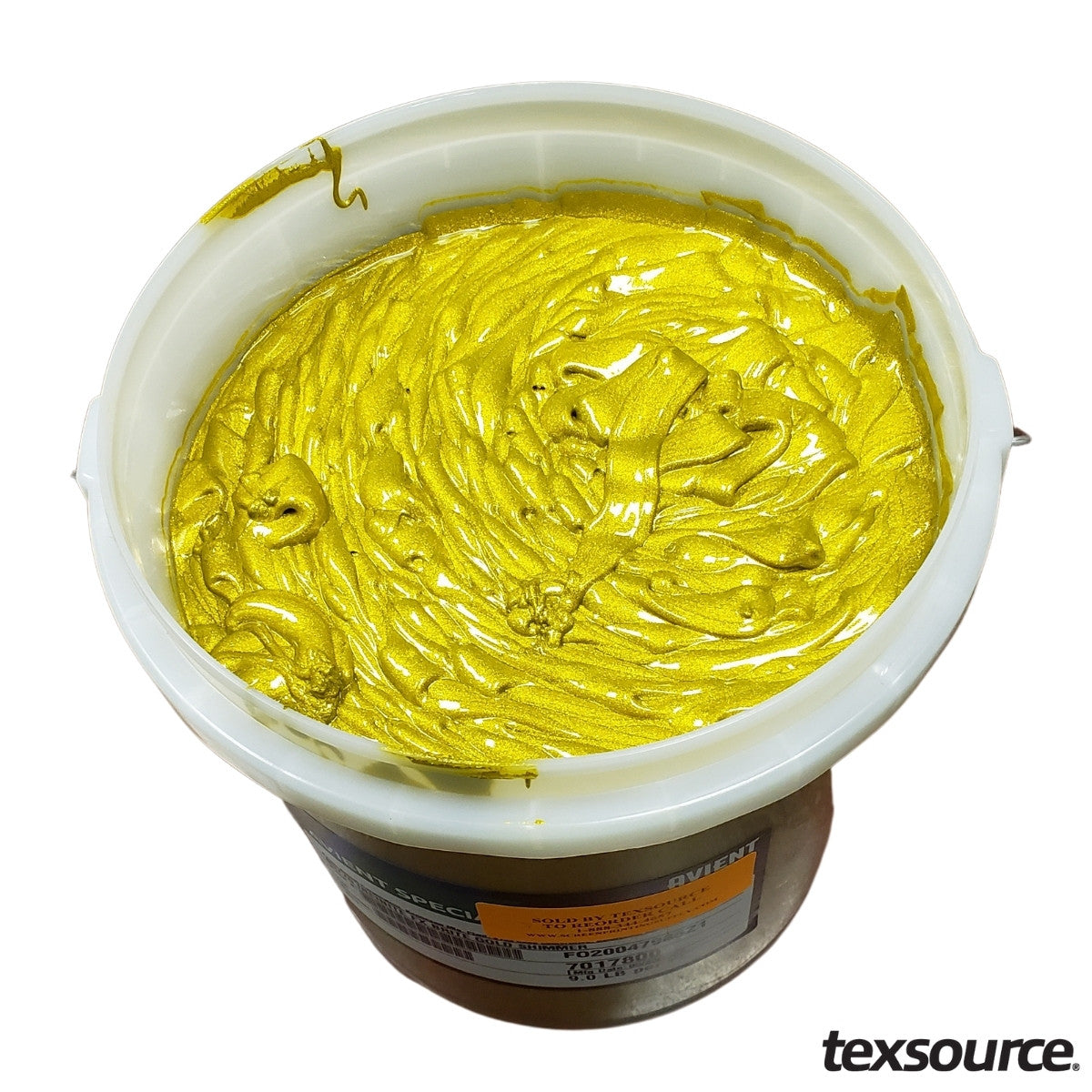 Texsource Specialty Ink - Gold Shimmer  Screen Printing Ink — Texsource  Screen Printing Supply