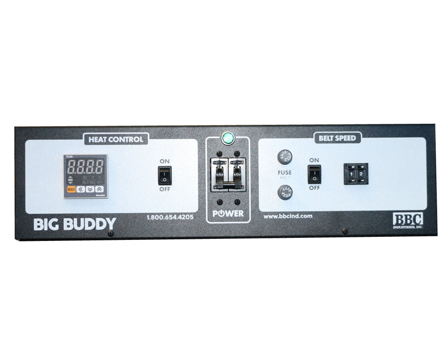 BBC Big Buddy Dryer Control Panel