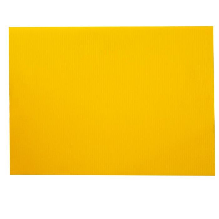 Clearance - Yellow Coroplast Blanks