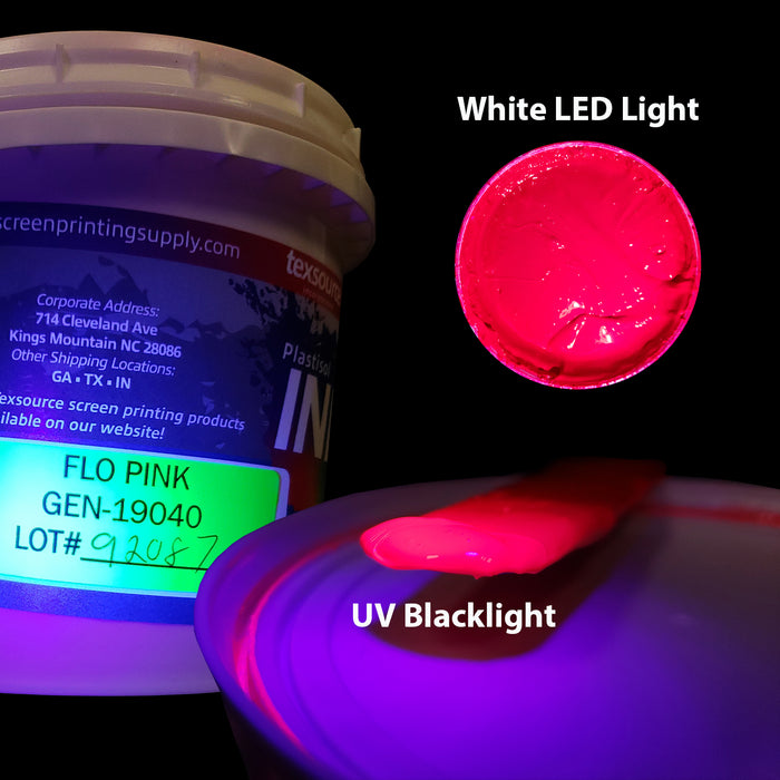 Texsource GEN 19040 - Fluorescent Pink — Texsource Screen Printing Supply