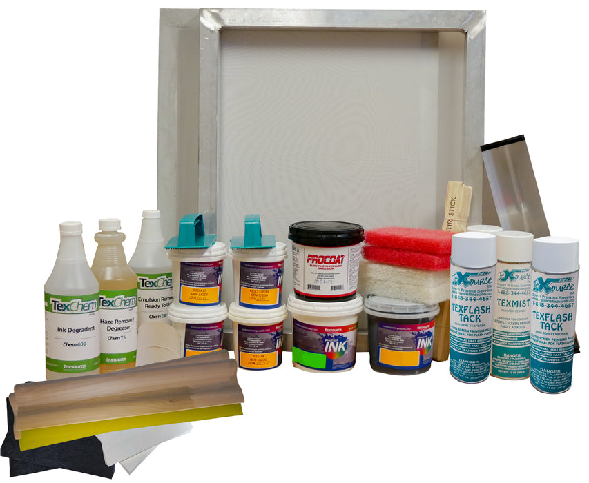 Small Business Supply Package - Screen Printing Supply Kit