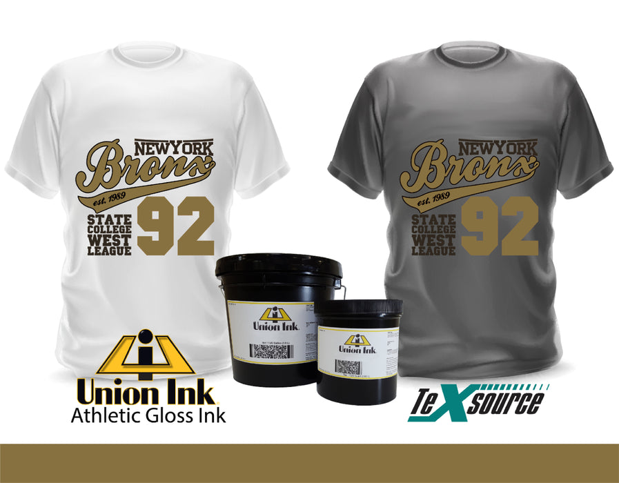 Union Athletic Gloss Ink - Mirror Gold | Screen Printing Ink